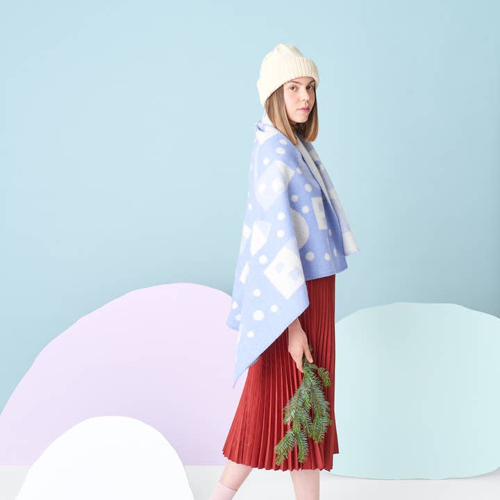 Kauniste - Wholesale Throw Blanket - Talviyö Wool Blanket