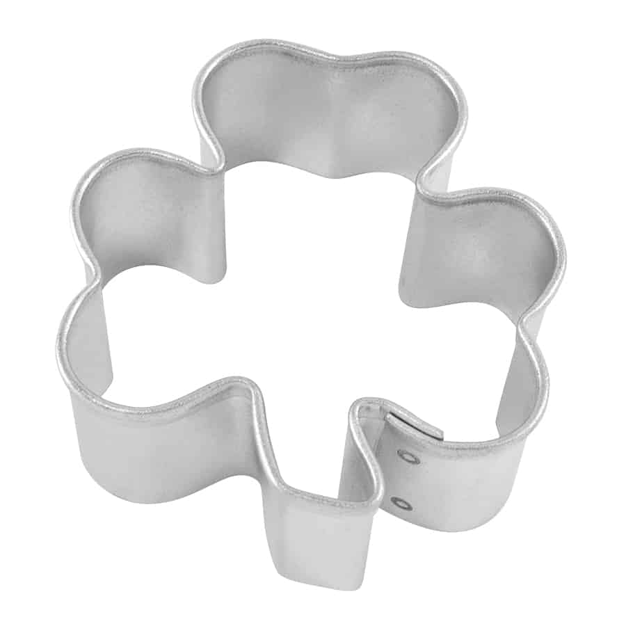 R&M International - Wholesale Cookie Cutter - Mini Shamrock Cookie Cutter (1.5")0