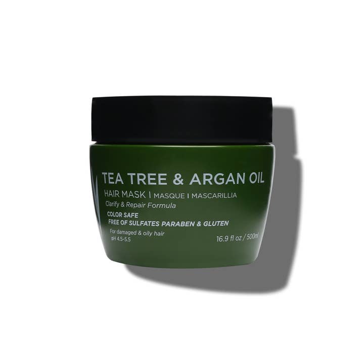 Tea Tree and Argan Oil Hair Mask - 16.9oz for wholesale by Luseta Beauty