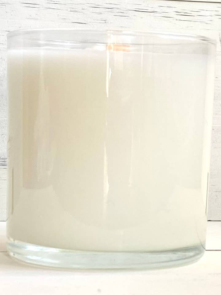 Vela personalizada de soja y coco sin marca, añade tu propia etiqueta, 9 oz para venta al por mayor de Kare Botanicals