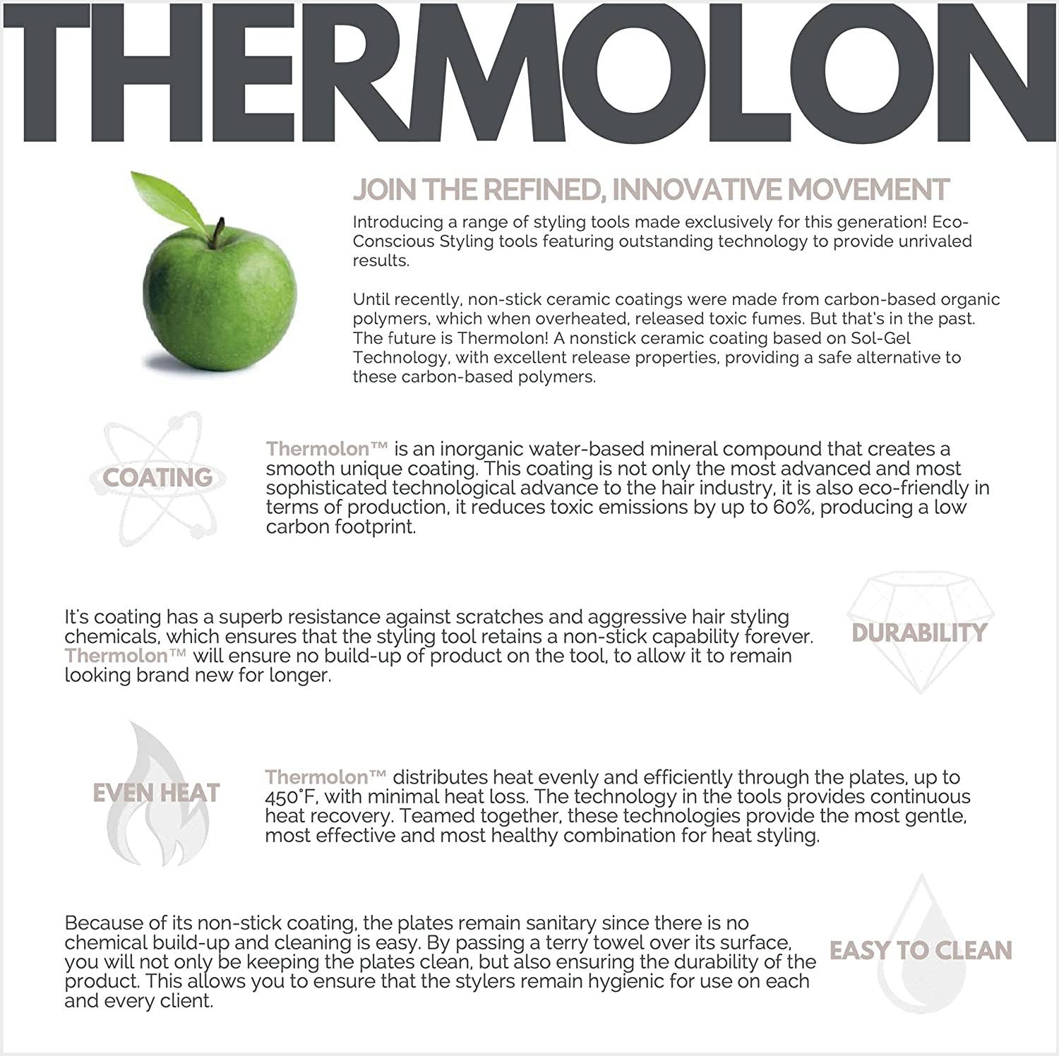 Cortex Beauty – Engroshandel Glattejern/fladjern – CortexPro ProSteamer | 1.25" Vapor Fladjern med Thermolon6