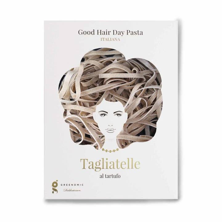 Greenomic Delikatessen, USA - Wholesale Pasta - Good Hair Day Pasta Tagliatelle al tartufo (Case of 10)0