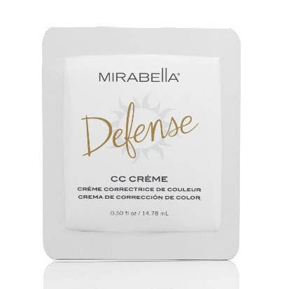 Defense CC Créme Sample for wholesale by Mirabella Beauty
