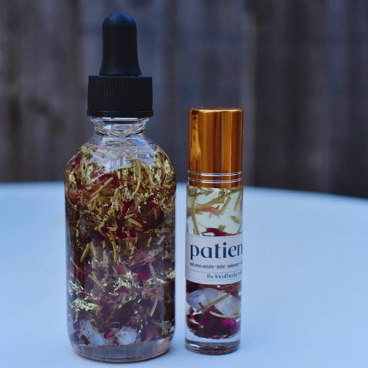 PATIENCE ❊ Olio rituale, per il corpo e gli incantesimi per la vendita all'ingrosso da parte di The Local Hedge Witch