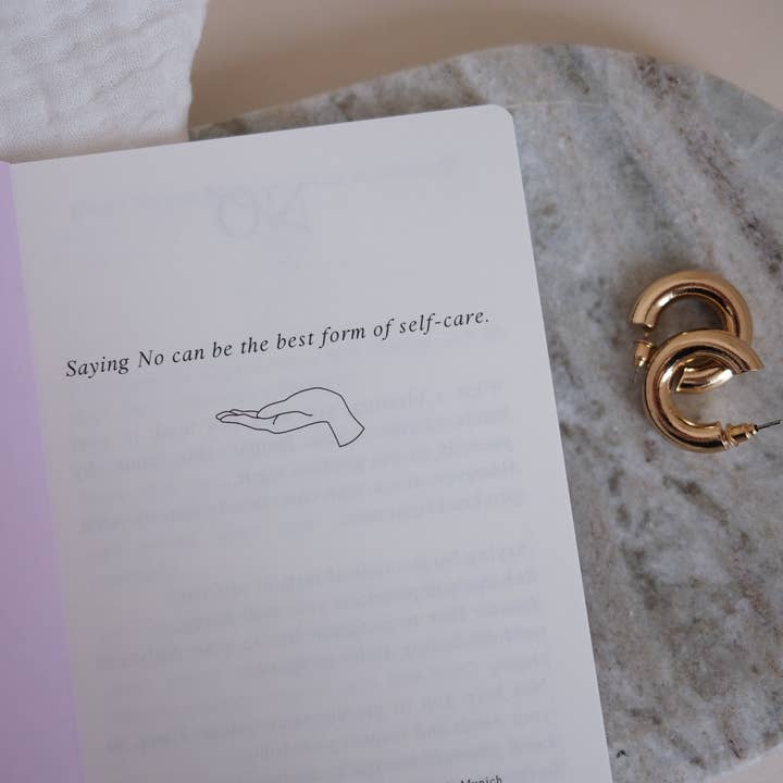 lavender THE LIFE BARN The No Book: Setting Boundaries for wholesale on Faire7