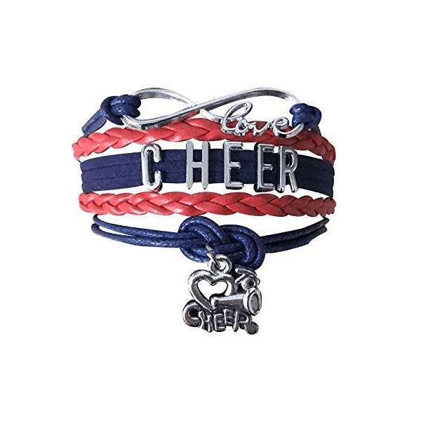 Sportybella - Venta al por mayor Pulseras de abalorios/colgantes - Pulsera Cheer Charm, disponible en 22 colores del equipo4