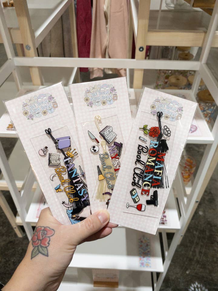 Bokklubbens akryl-bokmärkeskollektion för wholesale av Be Bold Stay Bold