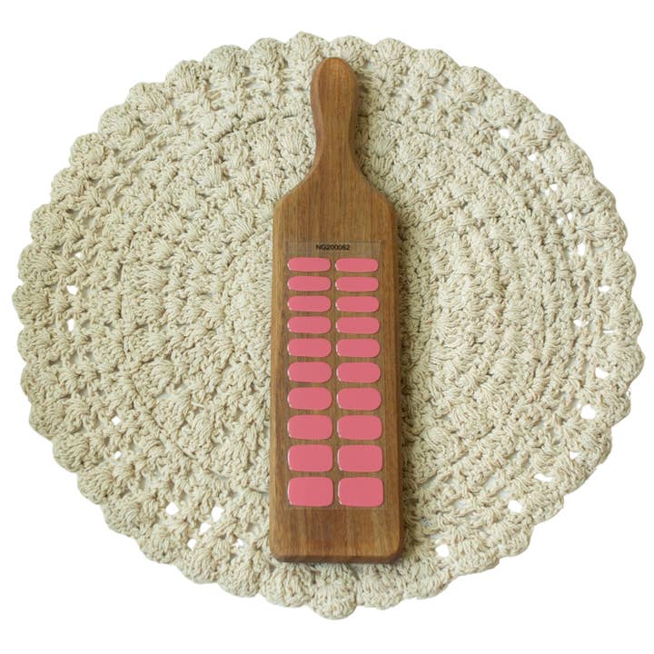 Corail ensoleillé | Bandes de vernis gel pour la vente par Urban Farm Apothecary & Urban Farm Cosmetics