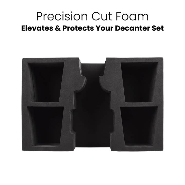 MakerFlo - Wholesale Decanter - 4 Glass Decanter Set2