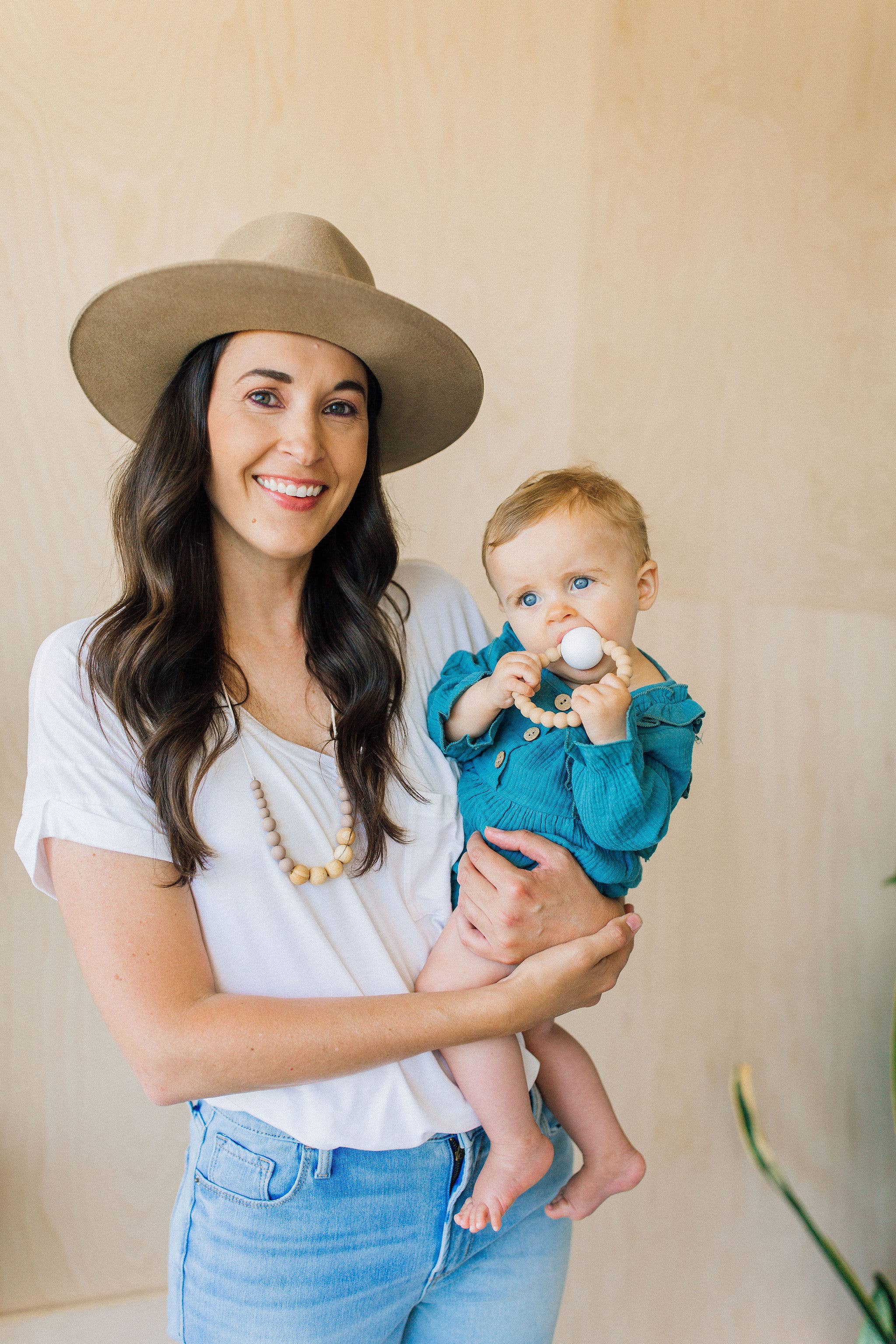 Chewable Charm - Vente Anneau de dentition sans clip – bébé - Hochet de dentition - Nu1