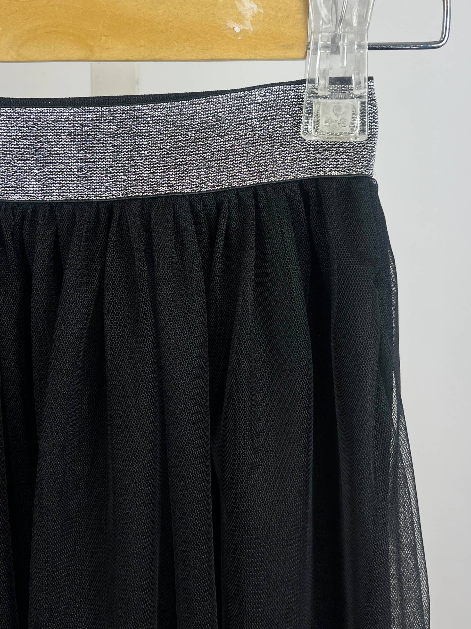 MINI MIGNON PARIS - Vente Jupe – enfant - Jupe longue en tulle à ceinture brillante pour fille5