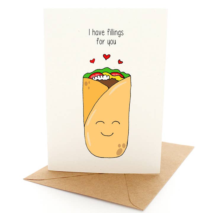 Pleasant Tree - Wholesale Valentine's Day Card - Punny Burrito