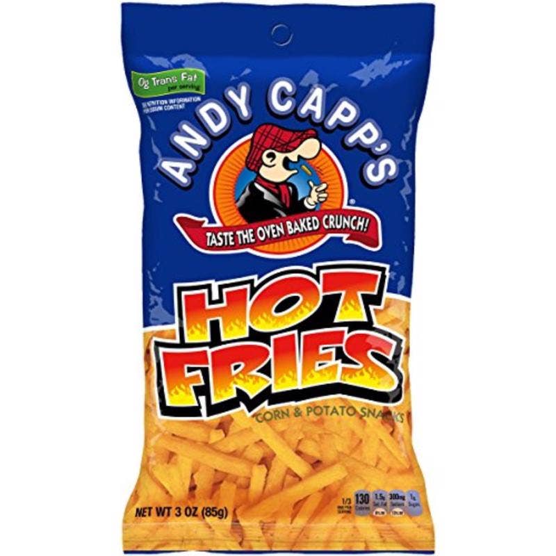 Everyday Supply Co - Wholesale Chips - Andy Capp's Hot Fries 3 oz, Case of 120