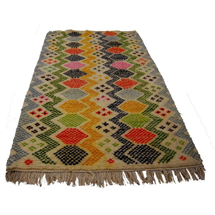 Etnico del Mondo - Wholesale Area Rug - Hand-Knotted Moroccan Berber Kilim Wool Rug