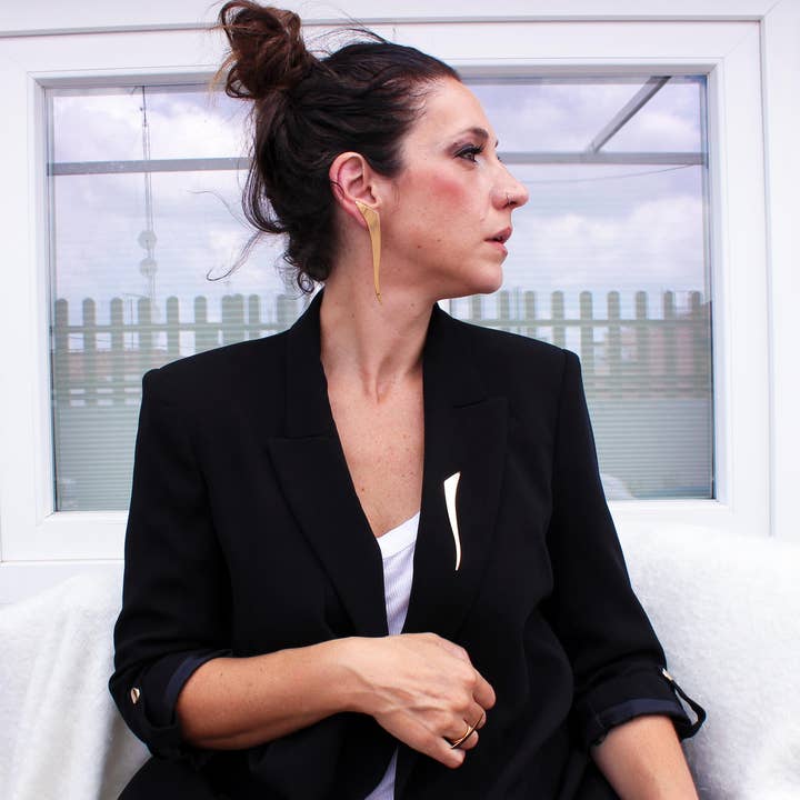 MIK-spänne 24ct guldplätering för wholesale av Ginger & VelVet