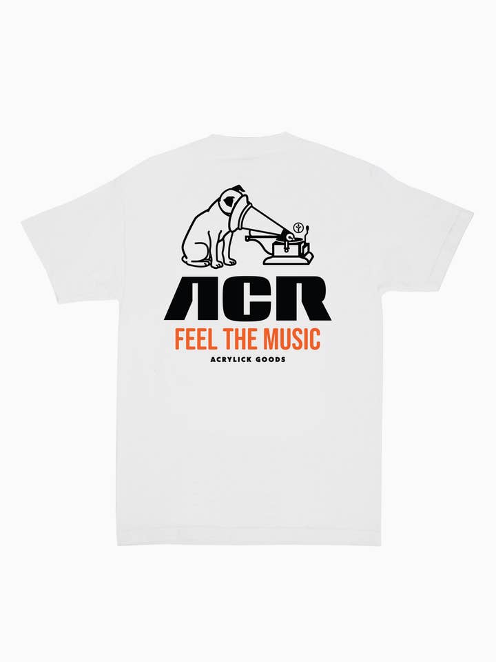 T-shirt Feel the Music pour la vente par Acrylick