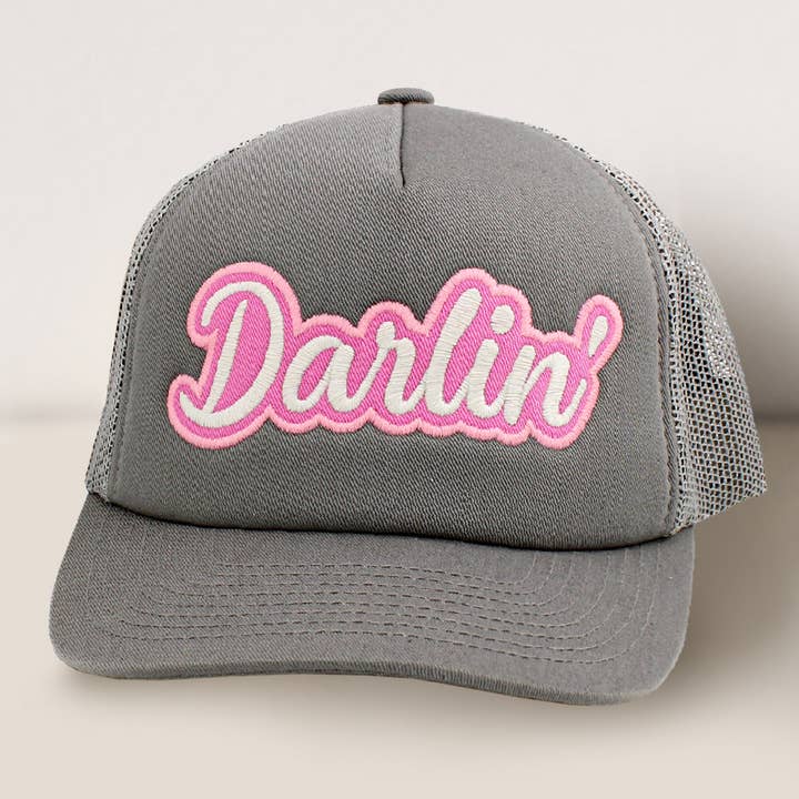 Sensibling Corp. - Wholesale Baseball Cap - Women's - DARLIN Message Mesh Back Baseball Cap7