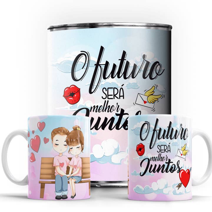 Valentine's Day Tin Mug for wholesale by Bee my Gift