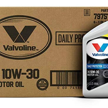 Shop The King - Wholesale Automotive Cleaning Products - Valvoline Daily Protection SAE 10W-30 Conventional Motor Oil 1 QT, Case of 6