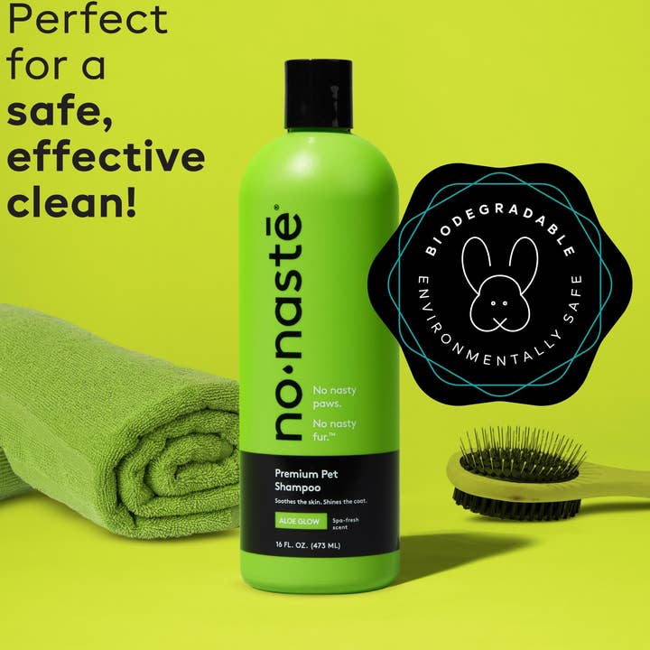 Aloe Glow Premium Pet Shampoo (Wholesale case of 12) for wholesale by Nonaste