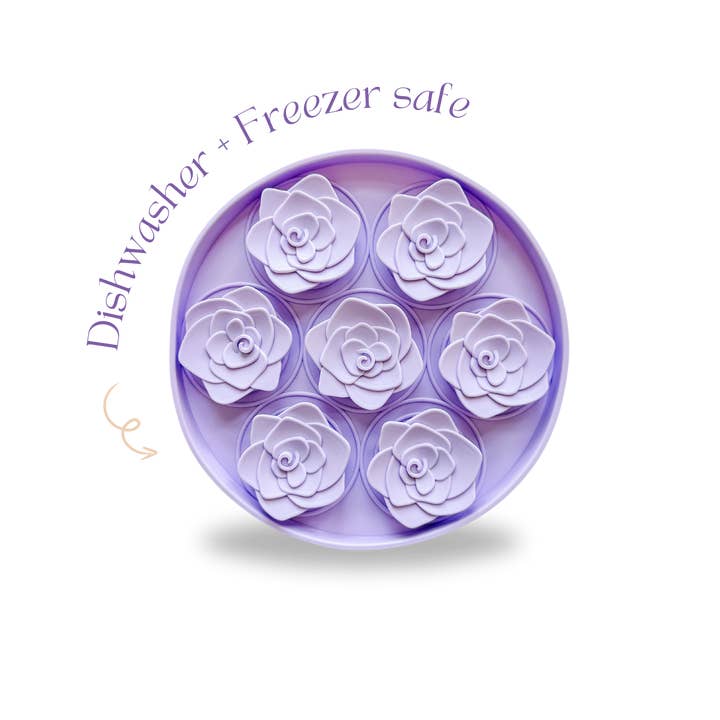 Barks and Brownies – Tapete para comedouro – Cão por atacado – Tapete Lavender Snuffle1