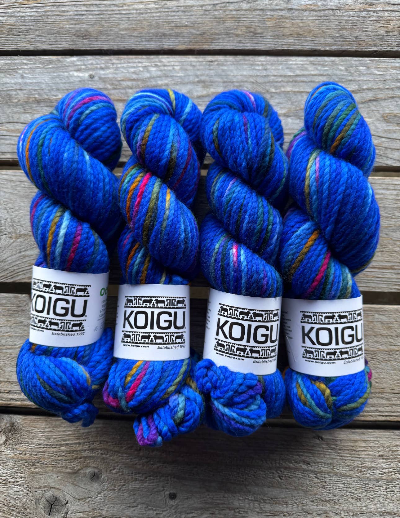 Koigu Wool Designs – Engroshandel Garn – Koigu Othello chunky merino garn gruppe A13