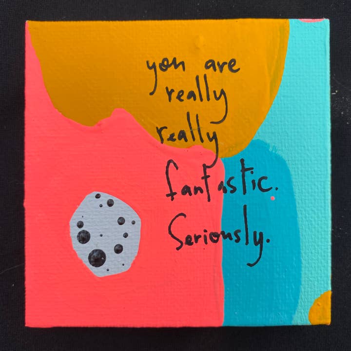 Artifacts of Joy - Wholesale Painting/Drawing - Tiny Feminist Paintings69