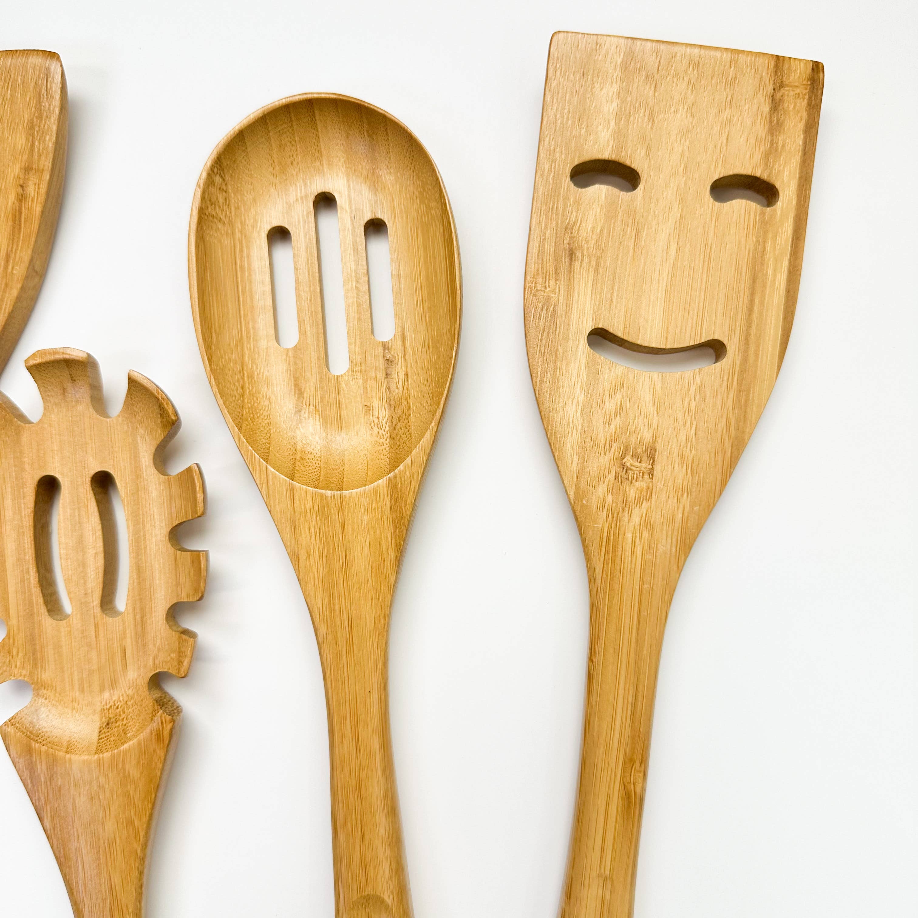 Smile Boutiques - Wholesale Kitchen utensil set - Premium Bamboo Utensil Set – Eco-Friendly & Plastic-Free3