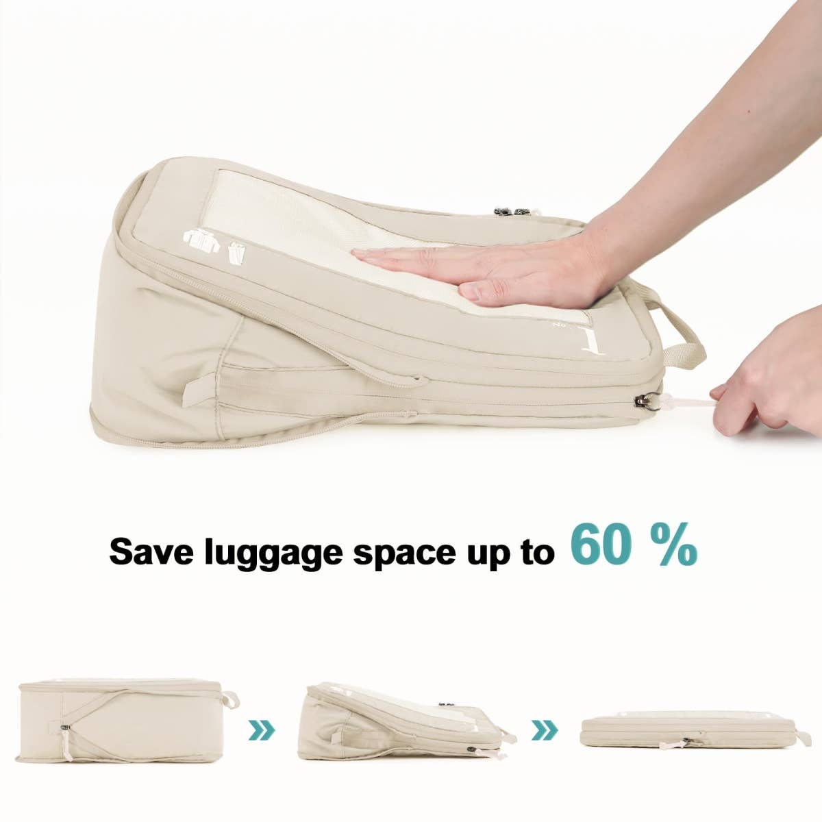 wandf - Wholesale Travel Set - 5 Set Compression Packing Cubes for Suitcases Organiser Bags2