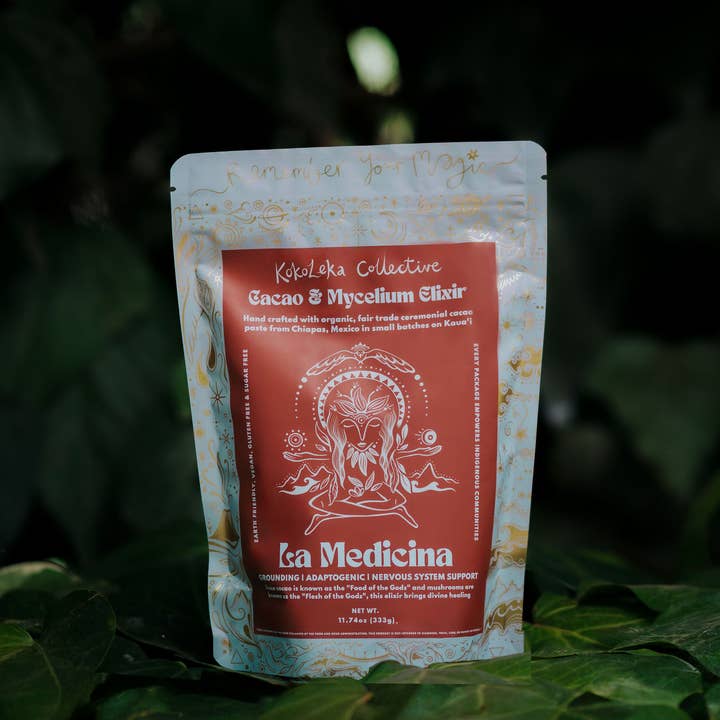 Kokoleka Collective – Großhandel Protein-/Superfood-Pulver – La Medicina - Medizinische Pilze Zeremonieller Kakao-Elixier