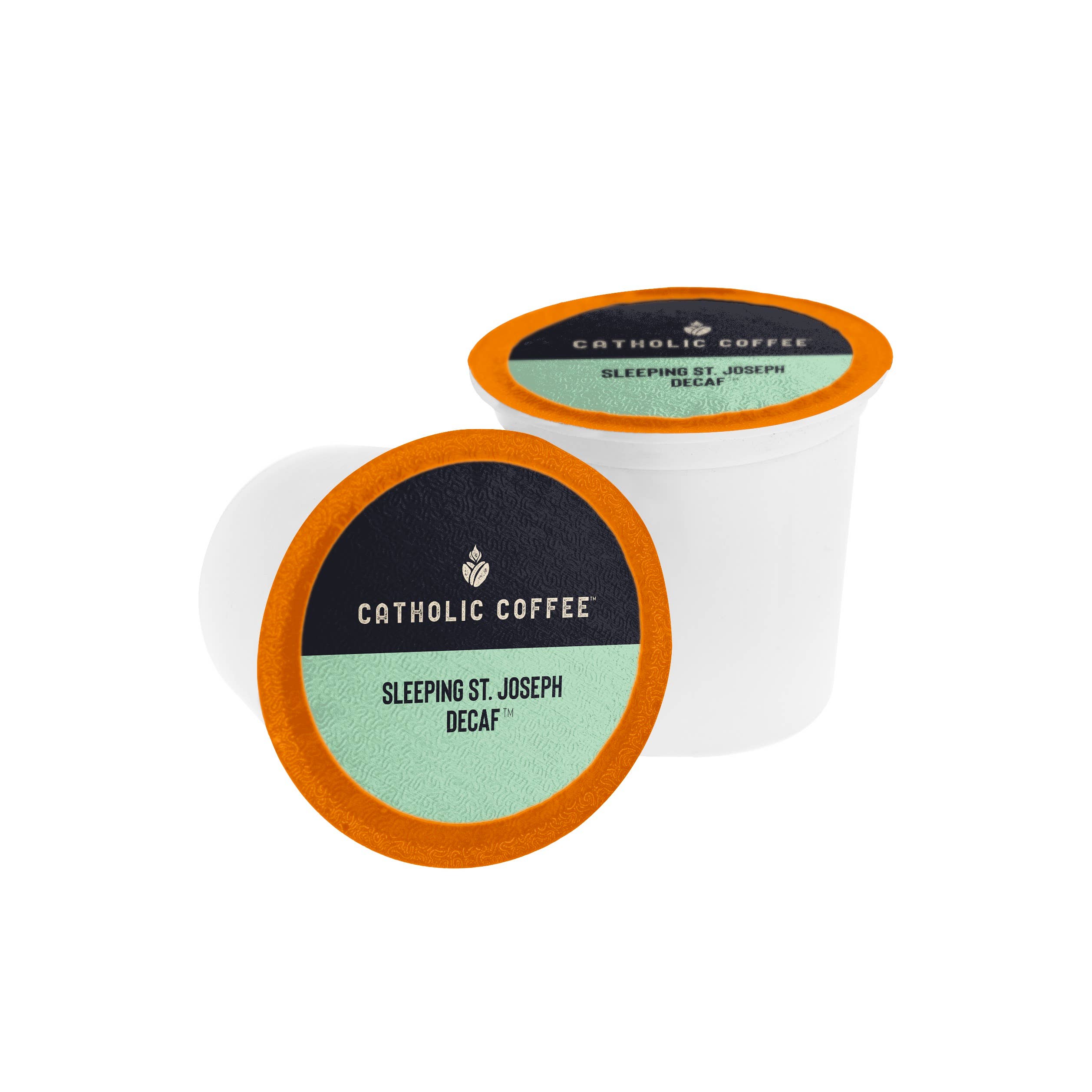 Catholic Coffee - Wholesale Ground Coffee - CF SleepJoe Decaf 12 K-Cup Box
