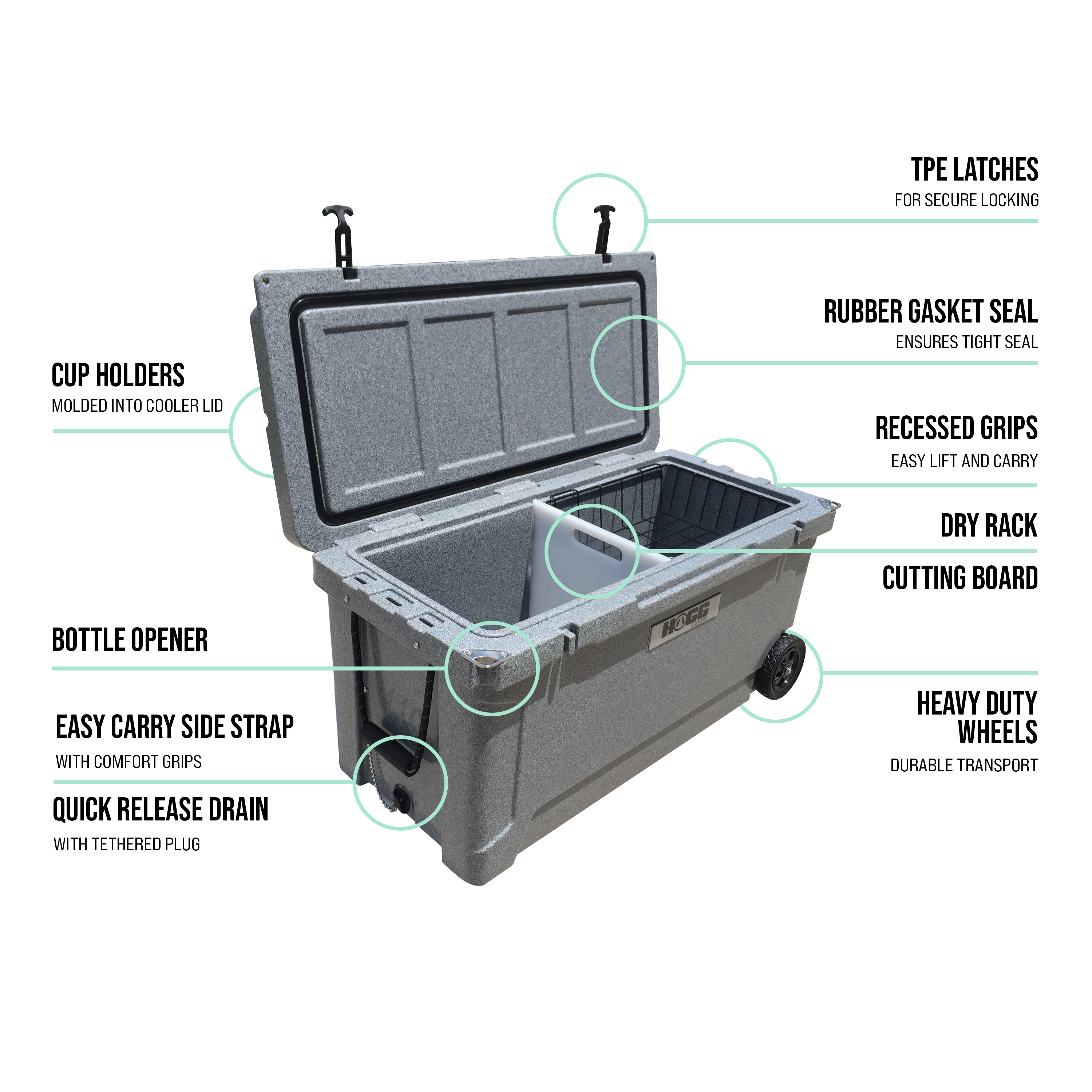 Hogg Outfitters - Wholesale Cooler/Cooler Bag - 110QT HOGG COOLERS0