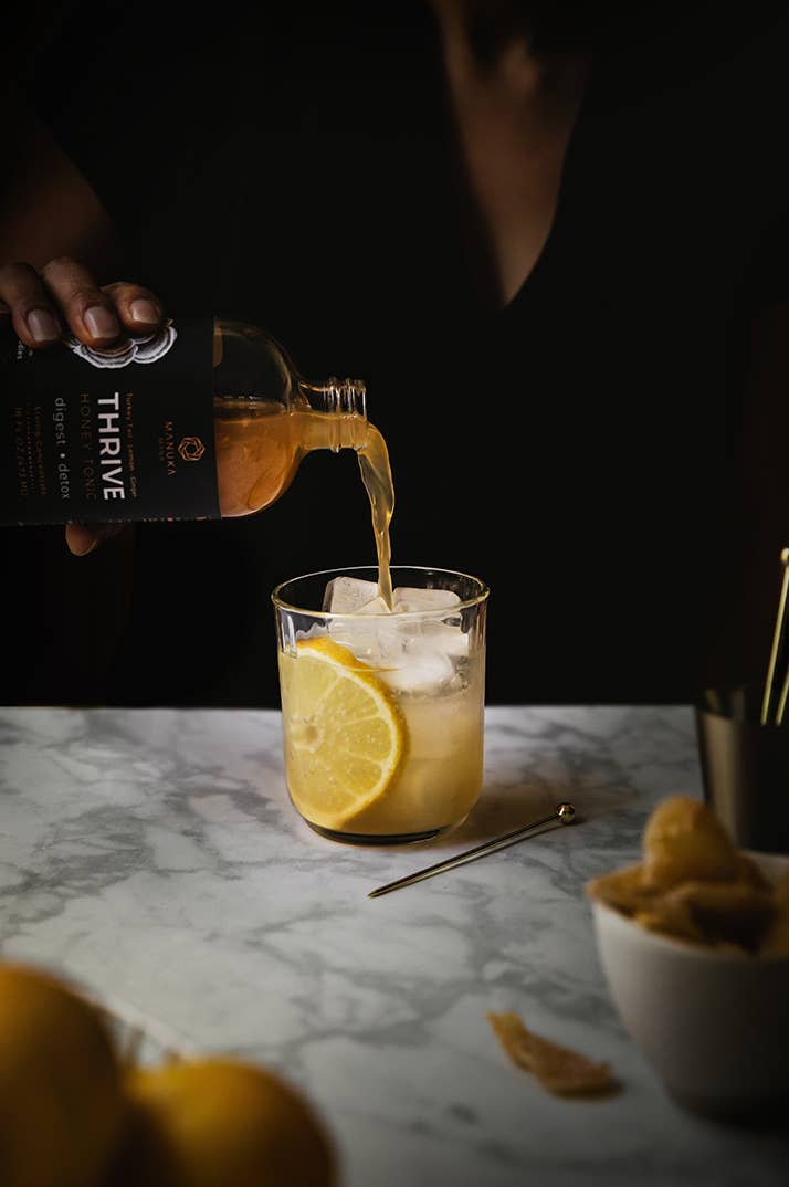 Manuka Mana - Wholesale Wellness Juice/Tonic - Turkey Tail THRIVE Honey Tonic3