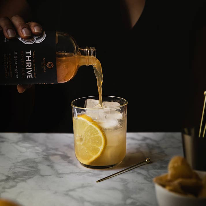 Manuka Mana - Wholesale Wellness Juice/Tonic - Turkey Tail THRIVE Honey Tonic3