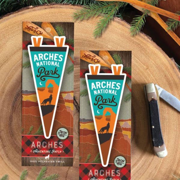 Arches National Park Adventure Patch for wholesale by Yoho & Co.