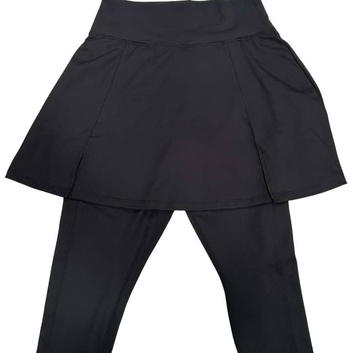 Superfit Hero - Wholesale Athletic Shorts - Women's - SuperHold Skirted Capri