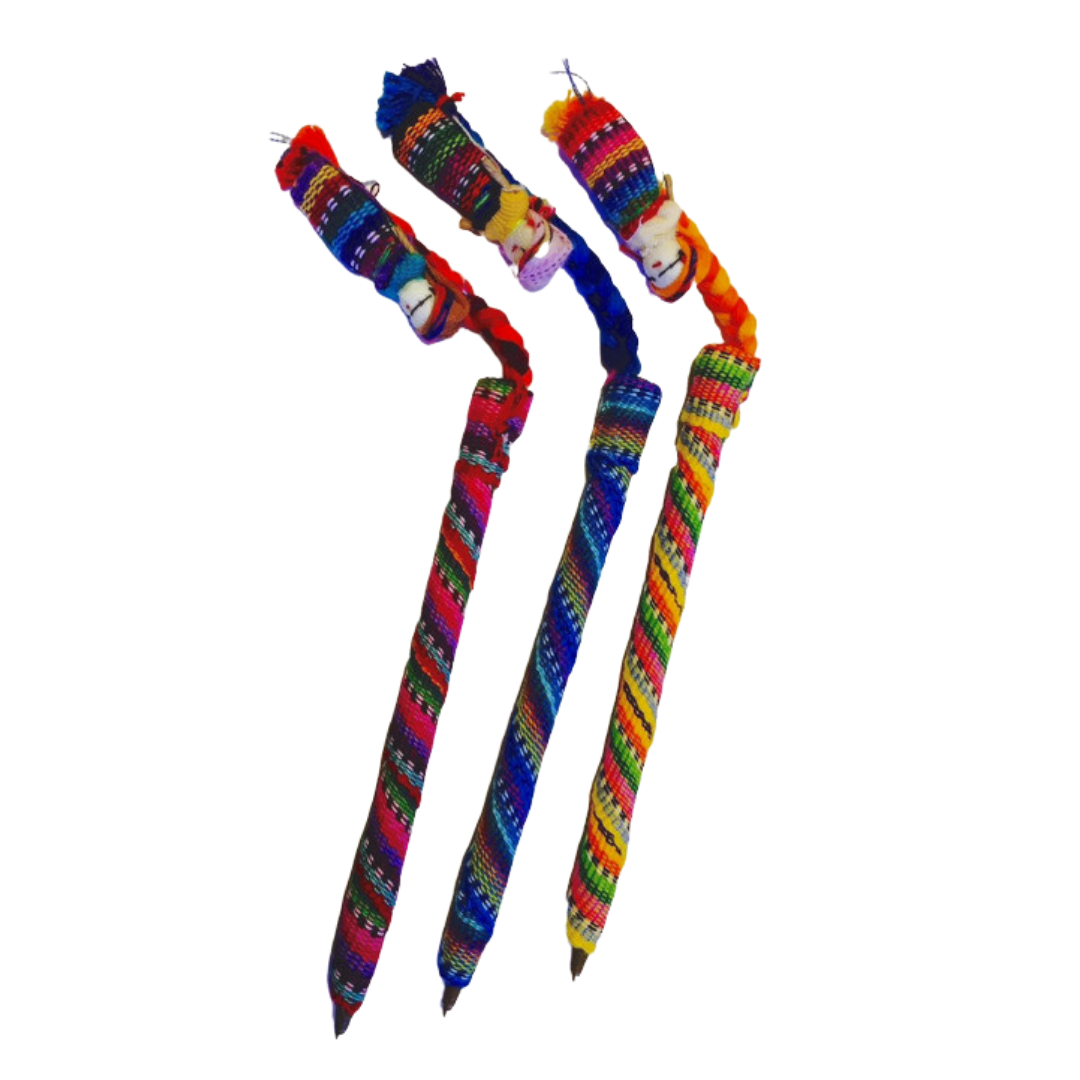 Lumily - Wholesale Pen - Worry Doll Pen Handmade Textile - Guatemala7