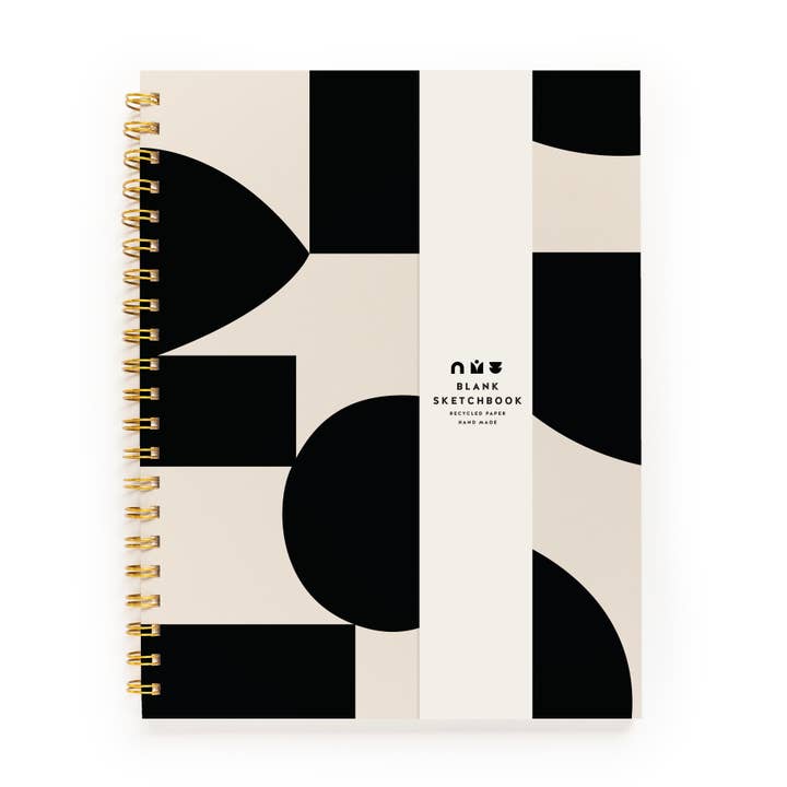 Worthwhile Paper – Caderno de desenho/bloco de desenho por atacado – Caderno de Desenhos de Geometria Contraste1