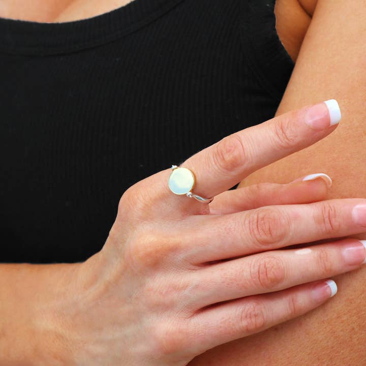 Ideaure Jewelry - Wholesale Band/stacked ring - Alice Flip Ring8