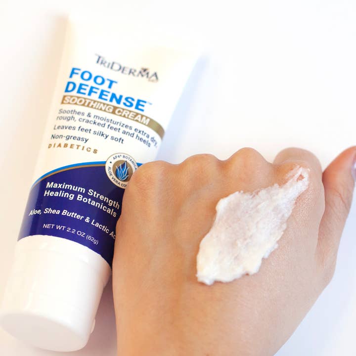 TriDerma MD - Wholesale Foot Cream - Diabetics Foot Defense Soothing Cream