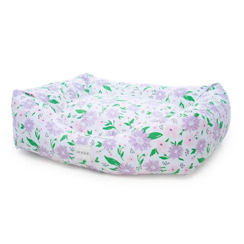 DOGUE - Wholesale Pet Bed - Dog - DOGUE Bolster Spring Floral Dog Bed6