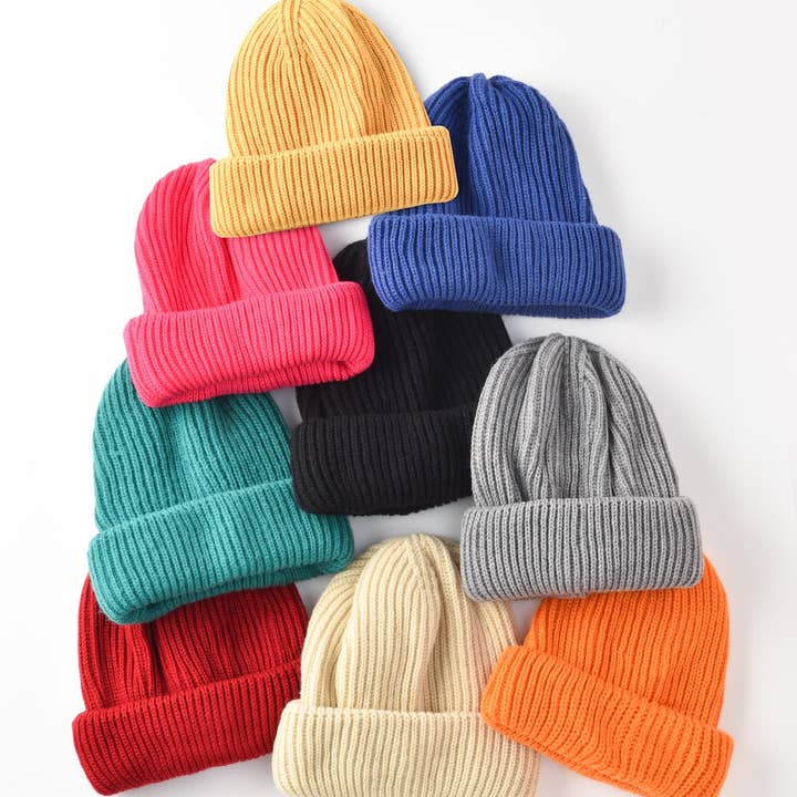 Funkyrel® Atzbranding Limited - Wholesale Beanie - Unisex - Haila - Unisex Minimalist Foldable Knitted Beanie6