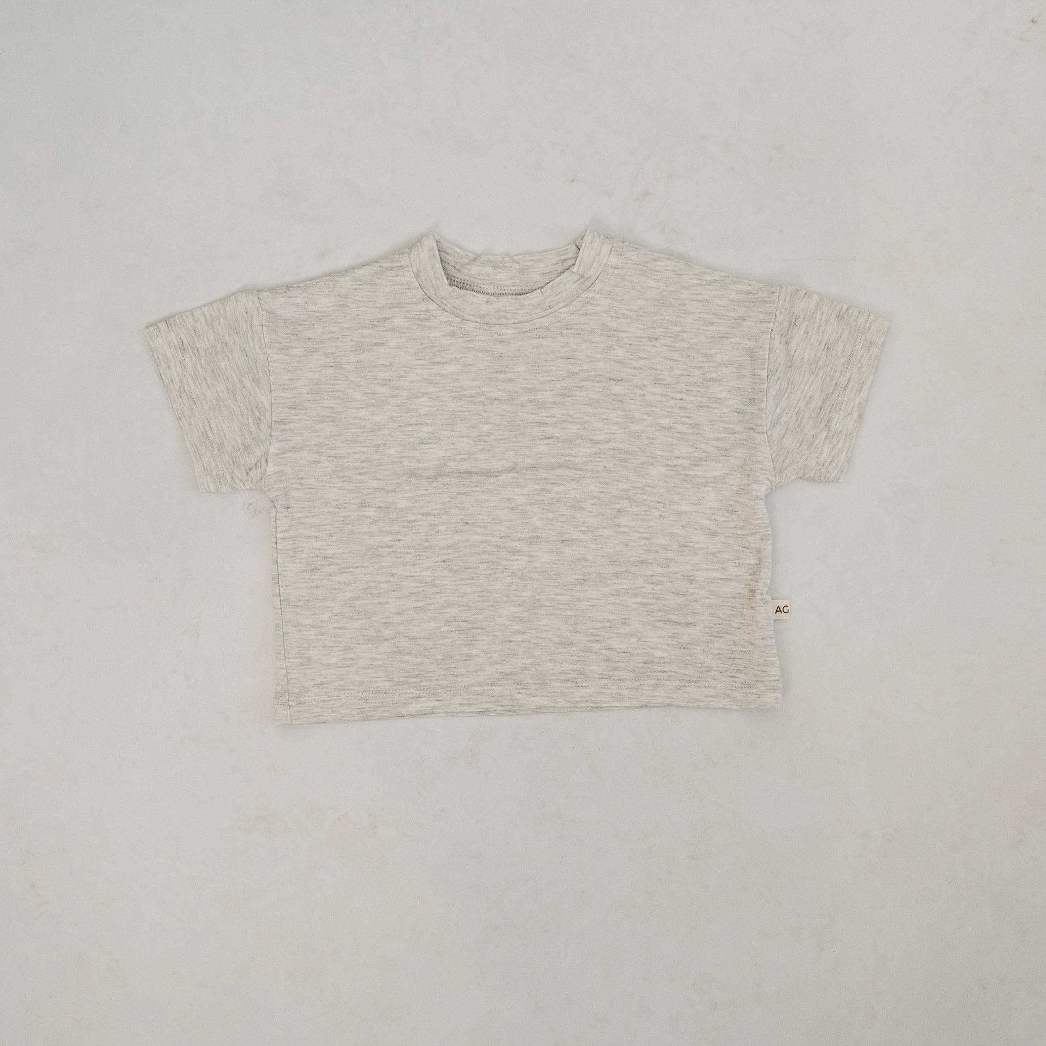 Atlas Grey - Wholesale T-Shirt - Kids - Oversized Bamboo T-Shirt8