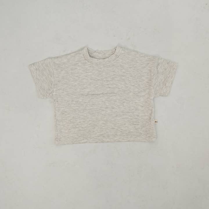 Atlas Grey - Wholesale T-Shirt - Kids - Oversized Bamboo T-Shirt8