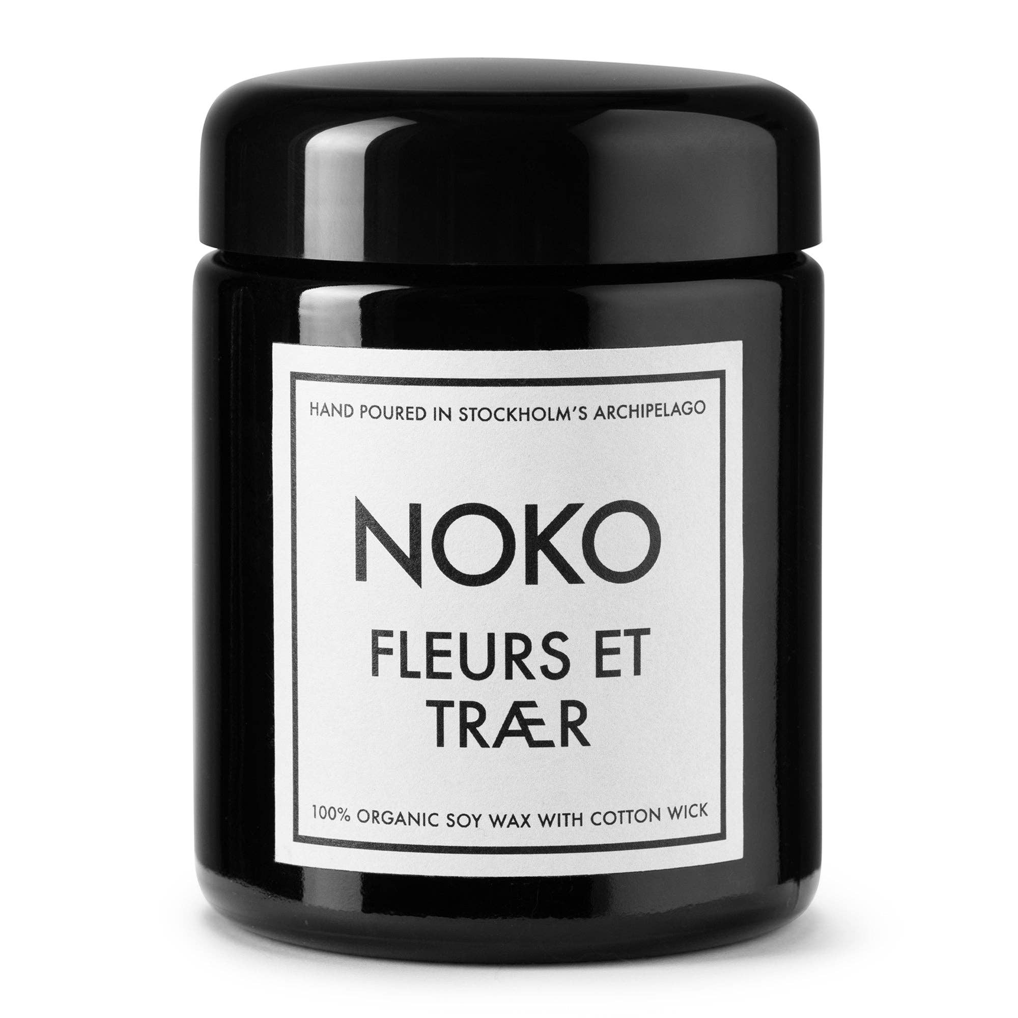 NOKO - Venta al por mayor Velas en tarros - Vela Fleurs et Træer con aroma refrescante de lino, flores y árboles1