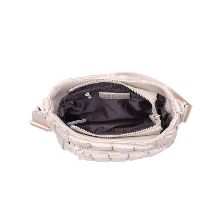 Sol and Selene - Wholesale Crossbody Bag - Women's - Aura - Quilted Nylon Puffer Crossbody30