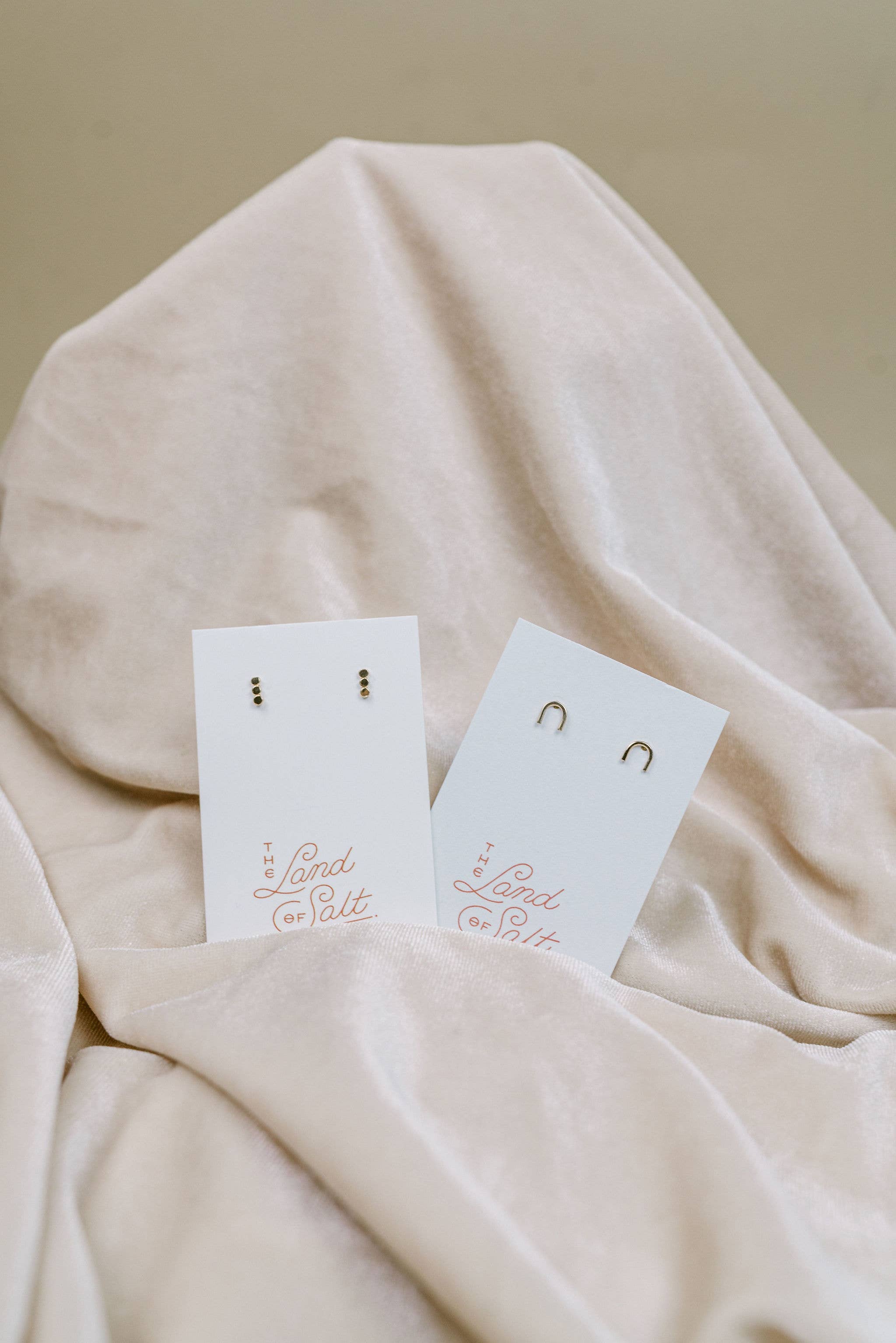 The Land of Salt - Wholesale Stud/Post Earrings - Arch Stud Earrings in Sterling Silver2