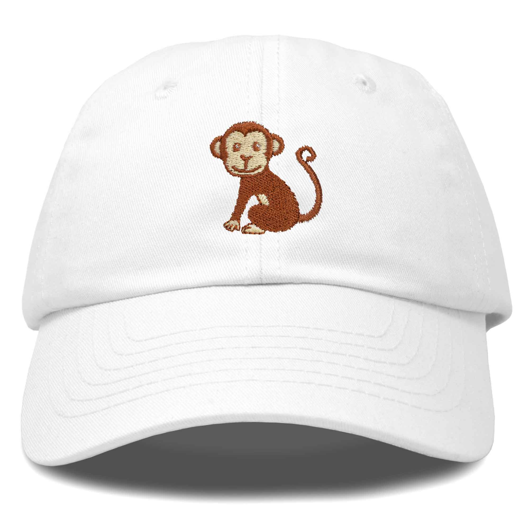 Dalix – Großhandel Basecap – Kinder – DALIX Cute Monkey Kinderhut bestickte Ballkappe Mädchen Jungen40