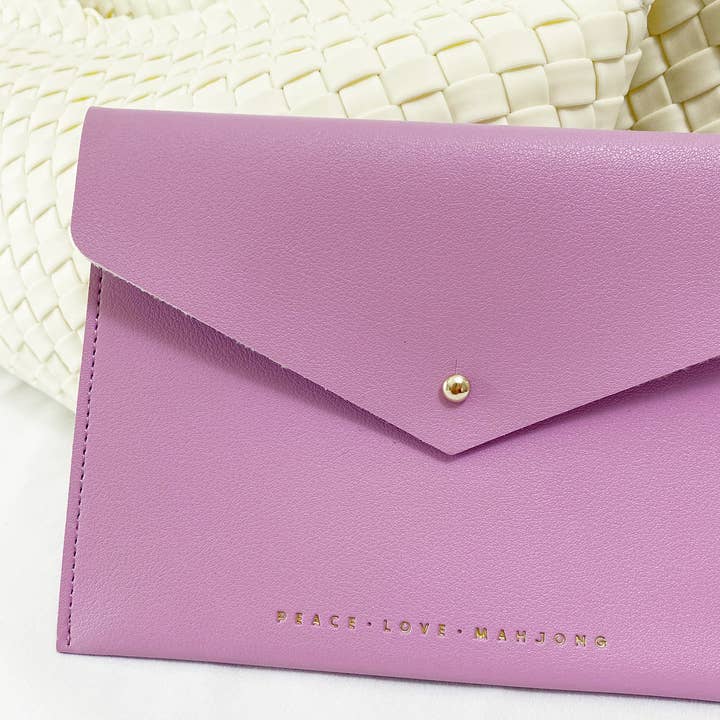 Peace Love Mahjong - Wholesale Card Holder - Women's - Card Clutch11