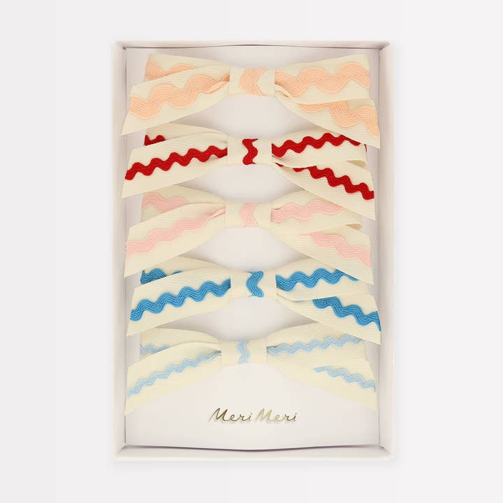 Meri Meri - Wholesale Hair Bow - Kids - Ricrac Bow Hair Clips4